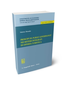 Principi di public governance nei sistemi integrati di offerta turistica