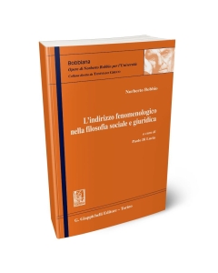 L'indirizzo fenomenologico nella filosofia sociale e giuridica