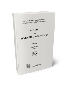 Annali del seminario giuridico dell'Università di Palermo