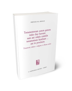 Testamentorum autum genera initio duo fuerunt: nam aut calatis comtiis testamentum testamentum faciebant...aut in procintu