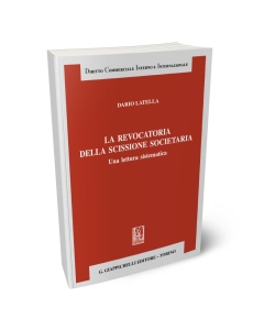 La revocatoria della scissione societaria