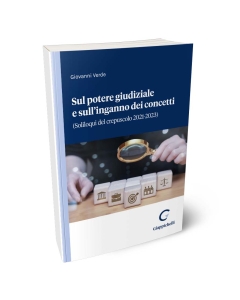 Sul potere giudiziale e sull’inganno dei concetti