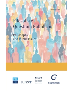 Rivista Filosofia e questioni pubbliche - Stampa