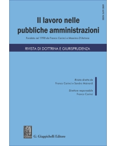 Rivista Il Lavoro nelle Pubbliche Amministrazioni