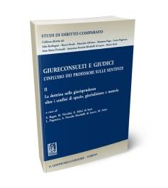 Giureconsulti e giudici. L'influsso dei professori sulle sentenze