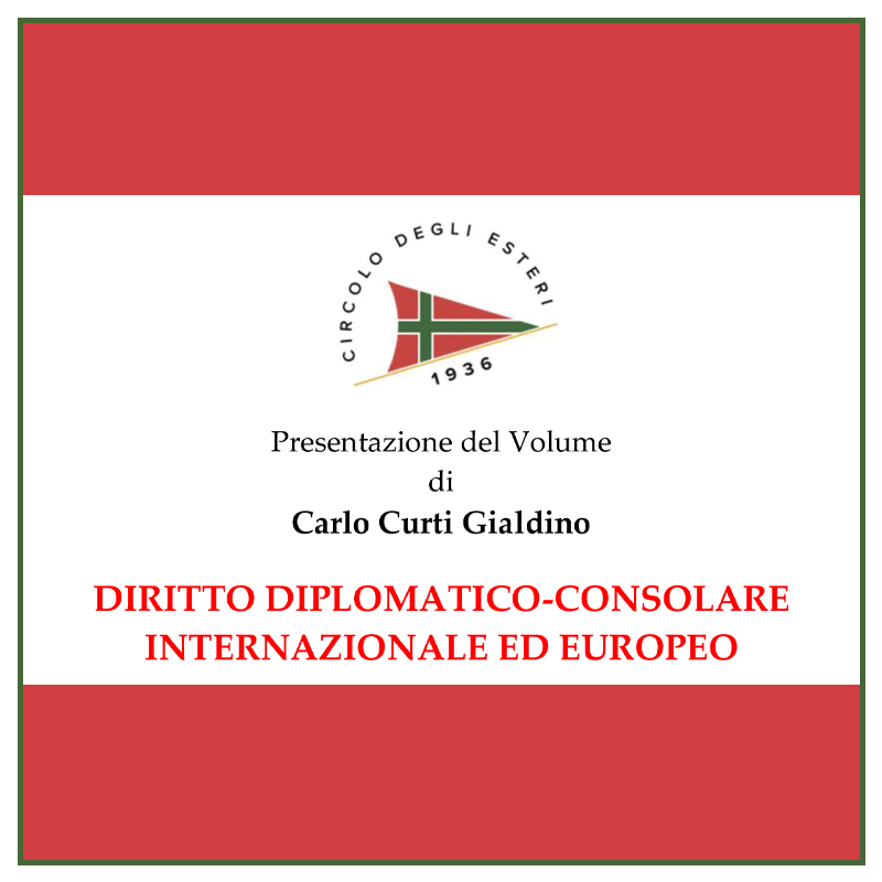 Presentazione "Diritto diplomatico-consolare internazionale ed europeo"